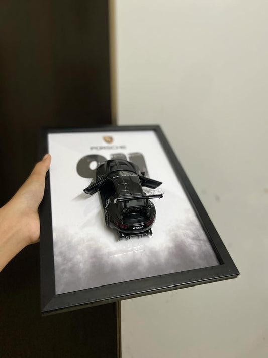 PORCHE 911 1:32 Scale Metal Car Frame