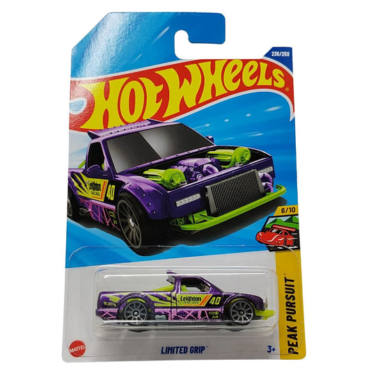 Hot Wheels Peak Pursuit Purple Limited Grip 1:64 Scale Die-Cast Car