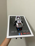 BMW M8  1:32 Scale Car 3d frame